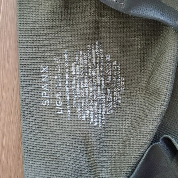 L Green Camo Spanx pants #FL3515 - Picture 5 of 5